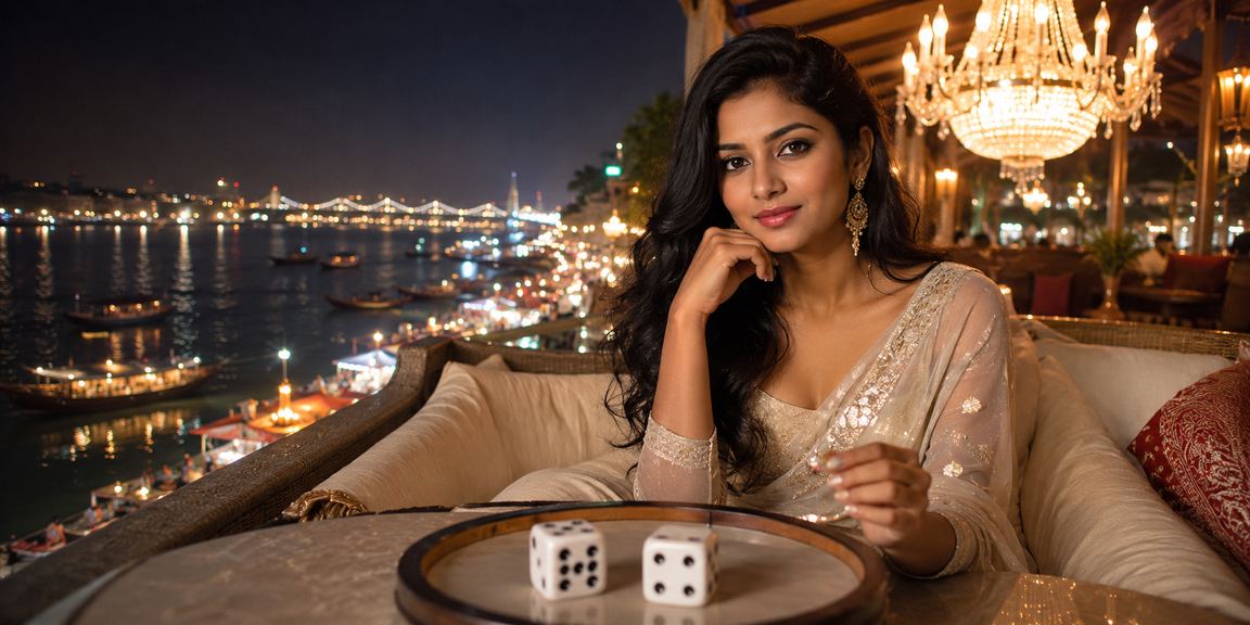 ময়মনসিংহের রাতের বাজারে বাজির ছবি